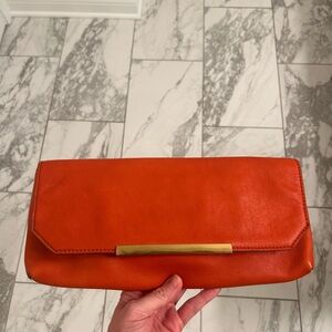 J. Crew Leather Clutch